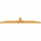 Ekena Millwork Portland Rough Sawn Timber Gable Bracket, Western Red Cedar, 108"W x 18"H x 4"D x 6"F, 4/12 Pitch GBW108X18X0406POR00RWR - alternate 3